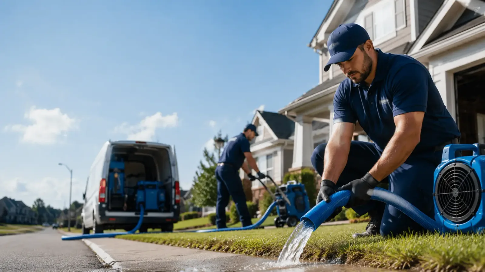 Flood Damage Restoration in Newhebron, MS
